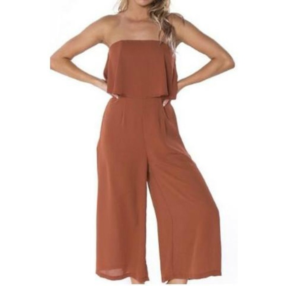 One and Only Collective Inc - Strapless Jumpsuit - Picture 2 of 5